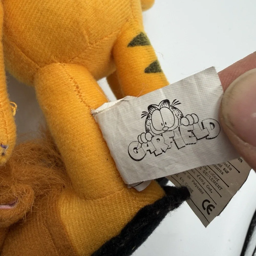 Garfield With Slippers 7 Inch Plush Play By‎ Play Cat Stuffed Animal